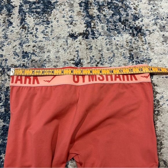 Gymshark Burnt Orange Fit Seamless Leggings Size Medium - Picture 7 of 9